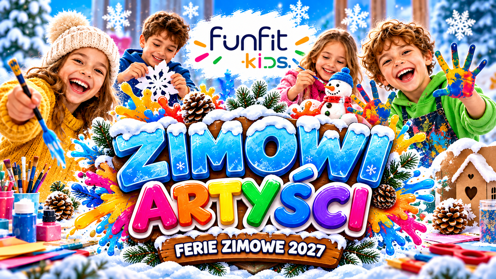 Zimowi Artyści – Kreatywne Półkolonie Zimowe 2027 w Przecławiu
